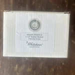 Nib Whitehaus RNW35B- Upscale Polished Brass 1/2" Sink Basket Strainer 3.5". Fixed Price $39.99.