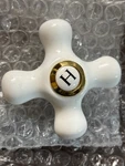 Kingston Brass KSH3222PXH Hot Porcelain Cross Handle (d Type) - Polished. Fixed Price $23.13.