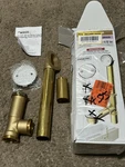 Pf Waterworks Chrome Trim-twist Close Bathtub Drain 20 Gauge Brass Asis Read!. Fixed Price $15.91.
