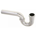 Durapro 162108 1-1/2" 17 Gauge Satin Finish Brass P-trap. Fixed Price $30.00.