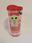 Tervis Star Wars-the Mandalorian Christmas Holiday Sweater Yoda 16OZ Nwt. Fixed Price $13.00.