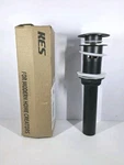 Basin Sink Drain For Bathroom With Over Flow Pop Up Matte Black By Kes. Fixed Price $12.95.