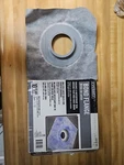 Everbilt Bond Flange 12"X12" Waterproof Seal Around Mud Base Drain W/ Weep Holes. Fixed Price $10.95.