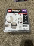 Oatey HDC9898 Toe Touch Bath Drain Overflow Kit Closure 1-1/2 Brushed Nickel. Fixed Price $18.04.