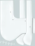 Proflo PFSCPT2S White P-trap & Set Soft Supply Covers. Fixed Price $51.39.