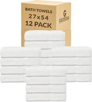 Premium 100% Ring Spun Cotton Bath Towels 27X54 Inches, Dobby Border, Ultra-soft. Fixed Price $124.99.