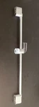 Hansgrohe Unica 24 Shower Slide Bar Satin Chrome 27702-88 L1. Fixed Price $44.99.
