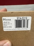Pfister 974-5319 Shower Valve Cartridge New Open Box. Fixed Price $33.24.