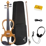 Electric Violin 4/4 Full Size Silent Hand Carved Maple Yellow Cecilio Solid Wood. Fixed Price $179.99.