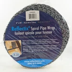 Reflectix Spiral Pipe Wrap SPW06025 6IN 25FT Aluminum Foil Insulated R2.0. Fixed Price $12.97.