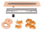 Schluter Systems Kerdi-line Off-set Channel Body Shower Drain 36' (KL1VO60E90). Fixed Price $421.04.