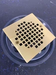 Jones Stephens D50135 Pvc Shower/floor Drain W/polished Brass Strainer. Fixed Price $31.95.