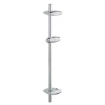 Grohe 28723AV0 Movario 24" Shower Bar, Silk Metal 197174. Fixed Price $166.00.