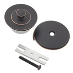 Lot Of 2 Everbilt Lift And Turn Bath Drain Remodel Kit Oil Rubbed Bronze. Fixed Price $30.00.