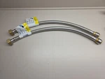 (2) New Sharkbite Max 3/4"X1" FIP-24" Braided Stainless Steel Hose UR3086FX2. Fixed Price $27.99.