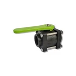Green Leaf 1-1/2 In Polypropylene Fnpt Ball Valve Full Port Lever V150FP. Fixed Price $53.95.