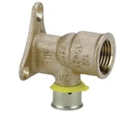 Viega 94535 90 Elbow 3/4" 1/2" Bronze 160 Psi Pex Press Fnpt. Fixed Price $33.82.