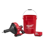 Milwaukee 2571-21 M12 Drain Snake Kit, 5/16" X 25' Bulb Cable, Storage Bucket. Fixed Price $299.00.