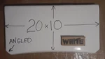 Measure! 20 X 10! White Gerber 28-398 28-390 28398 28390 28384 Toilet Tank Lid. Fixed Price $88.00.