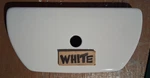 No Flaws White Glacier Bay Niagara N7714 Toilet Tank Lid Top Cover Button. Fixed Price $88.00.