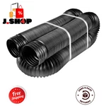 50 Ft. Length Copolymer Solid Drain Pipe, Black 4 In. Dia. Flexible. Fixed Price $40.97.