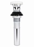 Kallista Pop Up Drain 1-1/4 No Overflow Chrome Solid Brass New Luxury. Fixed Price $34.99.