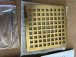 Newport Brass 233-401/24S X Square Shower Drain. Nos. Htf.. Fixed Price $150.00.