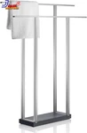 68694 Matte Double Towel Stainless Steel Freestanding Us Only. Fixed Price $658.15.