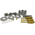 Danco 39621 Bath Tub Shower 3-HANDLE Trim Kit For Sterling, Chrome. Fixed Price $89.09.
