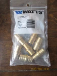 10 Pack Watts WP15B-1212PB 3/4" Pex Coupling. Fixed Price $17.50.