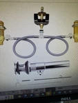 Rough-in Valve Drain Assembly, Compatible With Moen Widespread Sink Faucets 1/. Fixed Price $56.99.