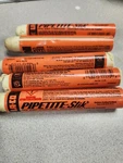 La-co Pipetite-stik Thread Compounds, 1/4 Oz Stick, Off-white 5 Sticks. Fixed Price $5.00.