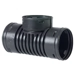 Advanced Drainage Systems In. Plastic Corrugated Tee 0421AA Pack Of 8. Fixed Price $106.54.
