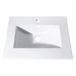 CUT25 25" Vitreous China Top - White. Fixed Price $258.75.