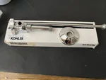 Kohler 7637-CP, 3/8 Npt Angle Supply Stop W/annealed Vert Tube Chrome. Fixed Price $65.00.
