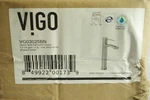 Vigo VGO3025BN Nova 10.375" Brushed Nickel - Vessel Sink Faucet New. Fixed Price $49.95.