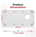 Blanco Stainless Steel Sink Grid (diamond Super Single Bowl). Fixed Price $90.00.