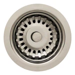 New Whitehaus Collection RNW35-C 3-1/2" Sink Basket Strainer- Polished Chrome. Fixed Price $49.98.