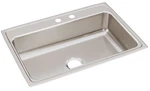 Elkay Lustertone Stainless Steel Single Bowl Drop-in Kitchen Sink LR3122MR2. Fixed Price $85.03.