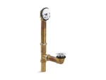 Kohler K-11660-CP Adjustable Trip Lever Bathtub Drain,polished Chrome *new*. Fixed Price $113.99.