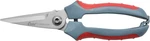 8" Titanium Snips With Wire Cutter, Serrated Blades, Gray. Fixed Price $29.99.