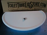 Kohler 89970 Toilet Tank Lid No Pull Lever Biscuit Iron Works Tellieur 5A. Fixed Price $119.00.