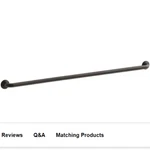 Kohler K-10545-2BZ #2 42" Grab Bar With Traditional Design. Fixed Price $113.84.