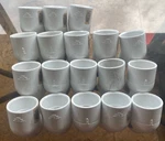Lot Of 17 - Genova 45 Degree Elbow Socket Schedule 40 Pvc Part # 30615. Fixed Price $57.99.