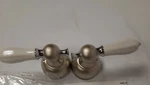 Delta H612NC Roman Tub Porcelain Lever Handle Set. Fixed Price $76.95.