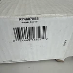 Delta RP46870SS 16" Wall Mounted Shower Arm Only Brilliance Stainless New E48. Fixed Price $57.95.