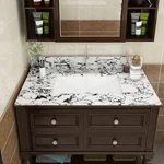 37"X22" Bathroom Vanity Top, With Undermount Ceramic Sink And Backsplash, Arti. Fixed Price $375.22.