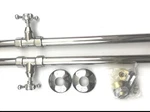 Free Standing Bathtub Water Lines - Cheviot 3970CH Extra Long Heavy Duty. Fixed Price $35.19.