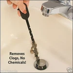 Drain Cleaning Tool Remove Unclog Sink Bath Hair Flexible No Chemicals. Fixed Price $9.95.