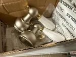Delta H212NP Metal Sink Faucet Handles Kit - Nickel Brass. Fixed Price $49.00.